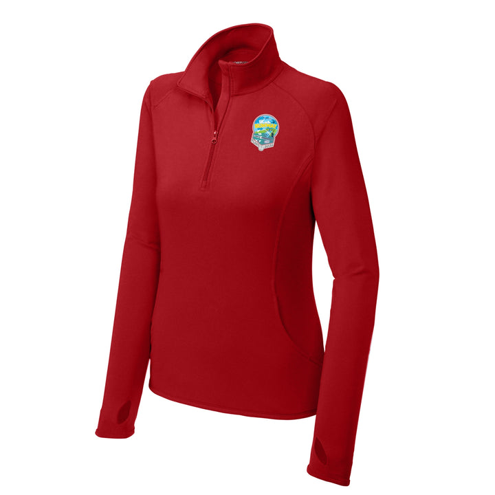 Crim - 5K on the RUNway - Women's 1/4-Zip Pullover (LST850)