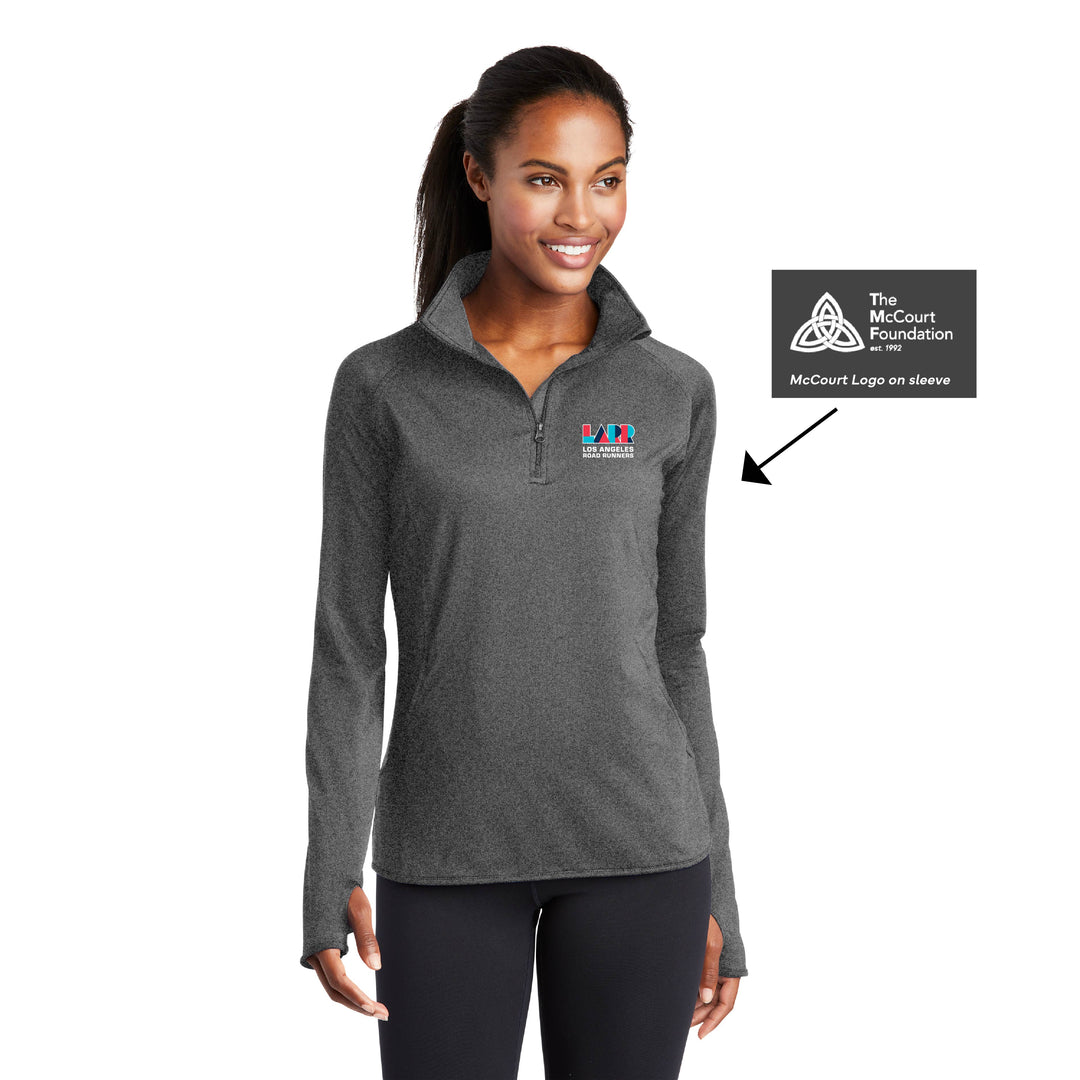 Los Angeles Road Runners - Women's 1/4-Zip Pullover (LST850)