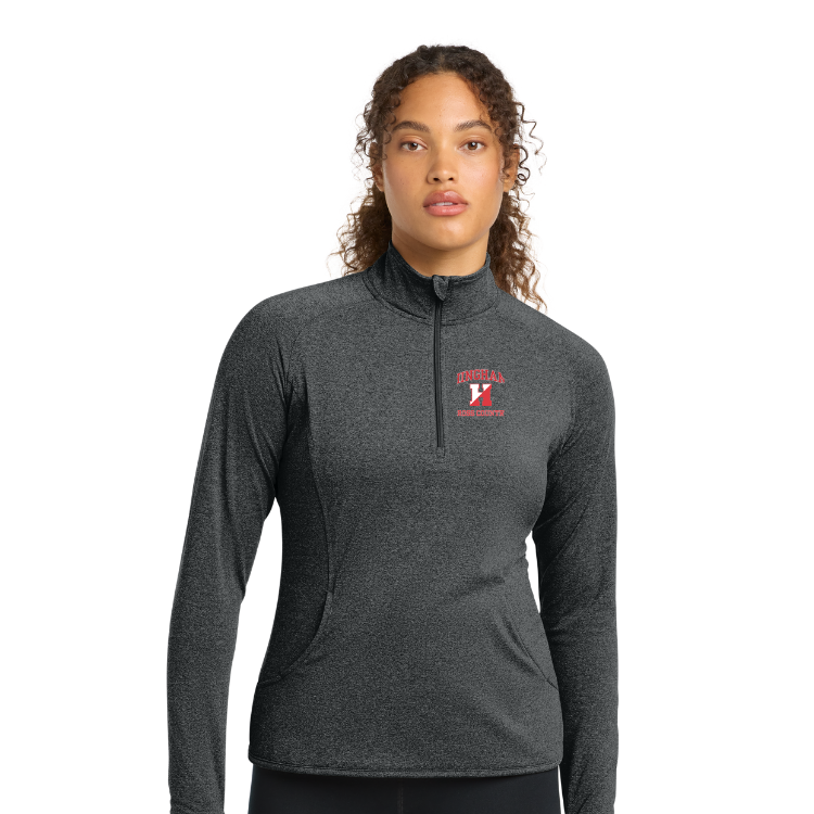 Hingham Youth XC & TF - Women's Sport-Wick® Stretch 1/4-Zip Pullover (LST850)