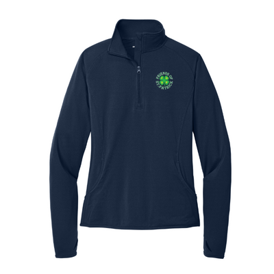 Suéter de mezcla de tres capas con tejido absorbente y cierre de 1/4 para hombre de Friends of St. Patrick (ST407)
