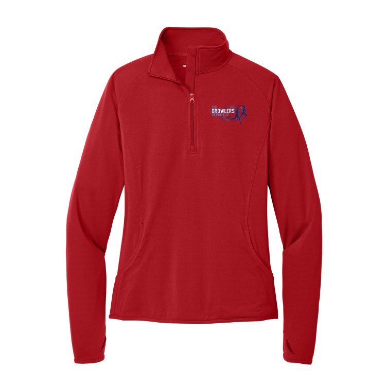 Growlers Sport-Tek® Women's Sport-Wick® Stretch 1/4-Zip Pullover (LST850)