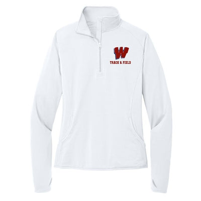Suéter con media cremallera para hombre de Canton Track &amp; Field (ST850)
