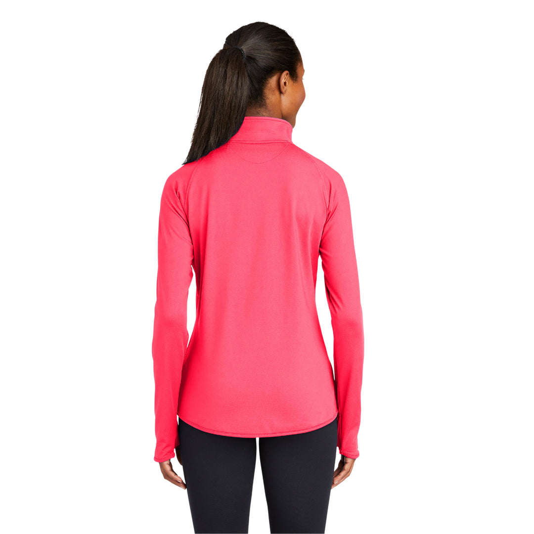 Boston 10K for Women - Women's 1/4-Zip Pullover (LST850)