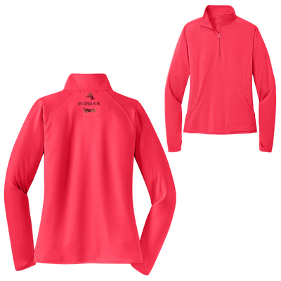 Redbrook Community - Suéter de media cremallera para mujer (LST850)