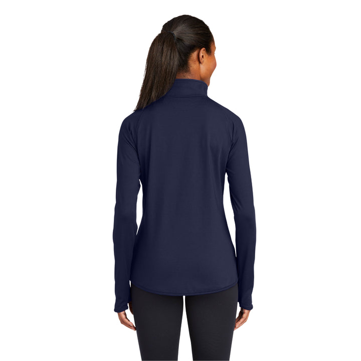 Boston 10K for Women - Women's 1/4-Zip Pullover (LST850)