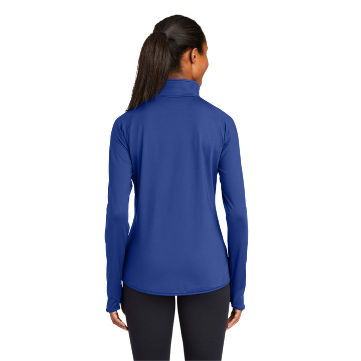 Boston 10K for Women - Women's 1/4-Zip Pullover (LST850)