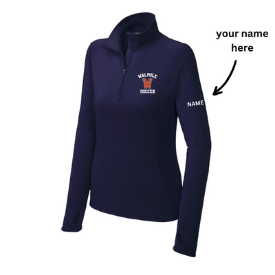 Jersey de fútbol femenino Walpole Girls - Jersey de media cremallera para mujer (LST850)