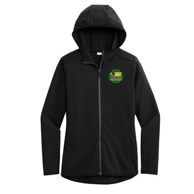 Crim Pot O' Gold 2026 - Chaqueta con capucha y cremallera completa para mujer "Run In"