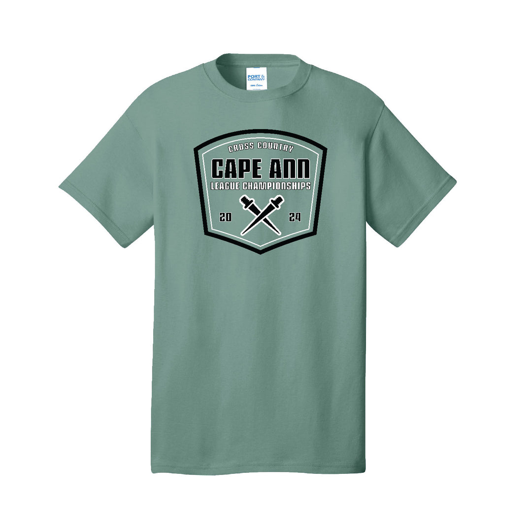 Cape Ann XC Championships - Core Cotton Tee®  (PC54)