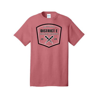 Campeonato de Campo a Través de Escuelas Secundarias del Distrito E - Camiseta Core Cotton® (PC54)