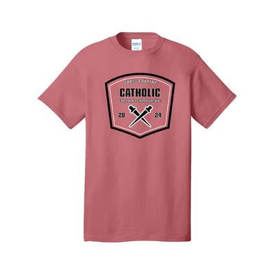 Campeonato de Campo a Través de la Conferencia Católica - Camiseta Core Cotton® PC54