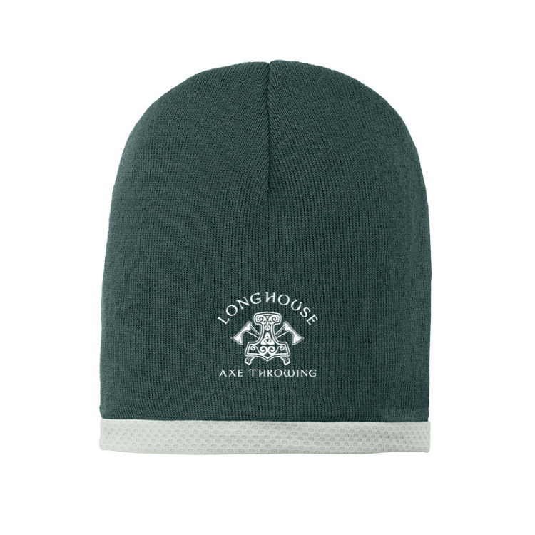 Long House Axe Throwing - Sport-Tek® Performance Knit Cap (STC15)