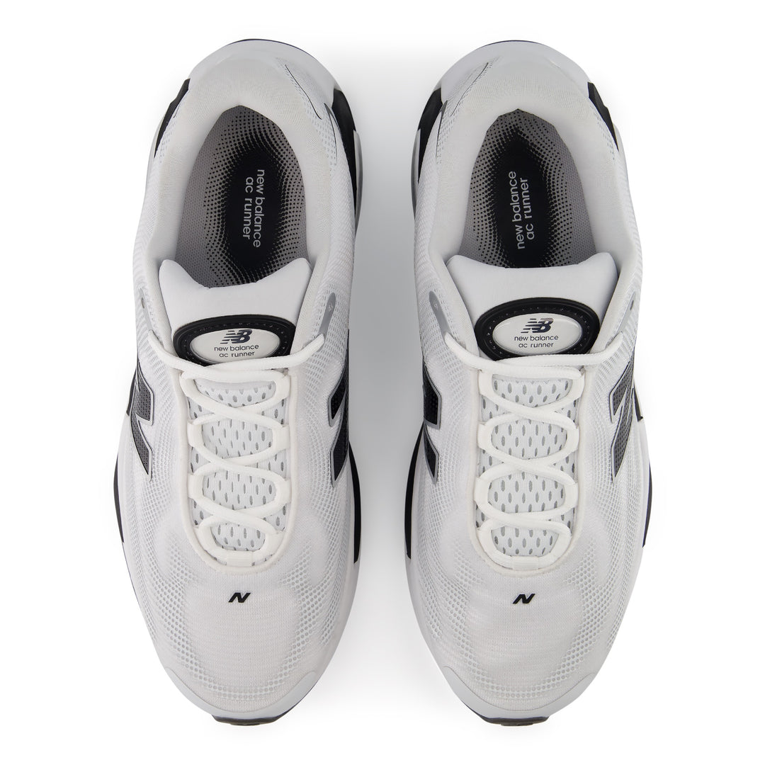 New Balance Mens Ac Runner - WHITE (Wide)
