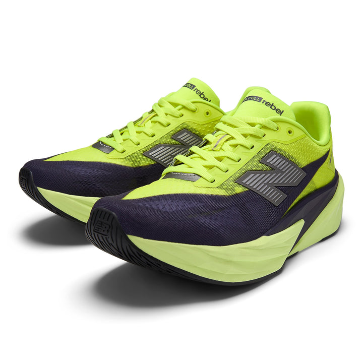 New Balance Mens Fuelcell Rebel V5 - ALKALINE GREEN (Wide)