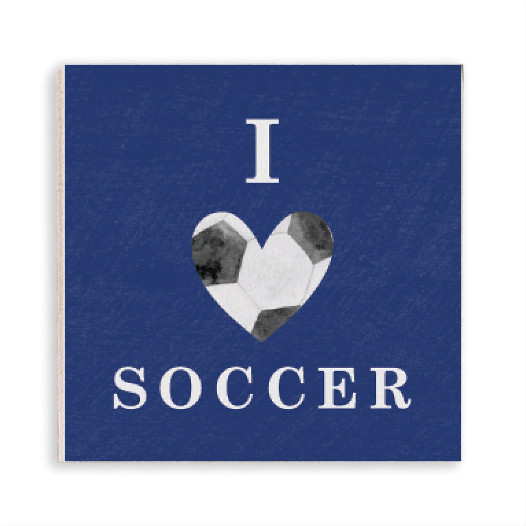 I Love Soccer Magnet