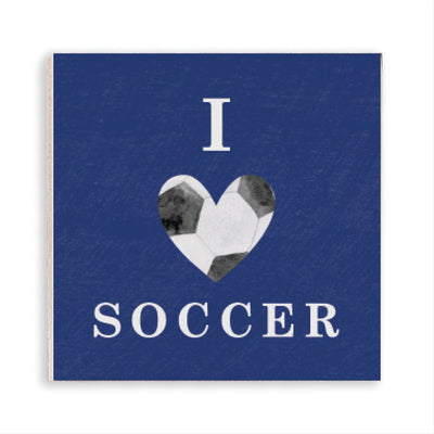 I Love Soccer Magnet