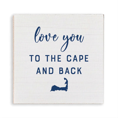 Love You To The Cape Magnet