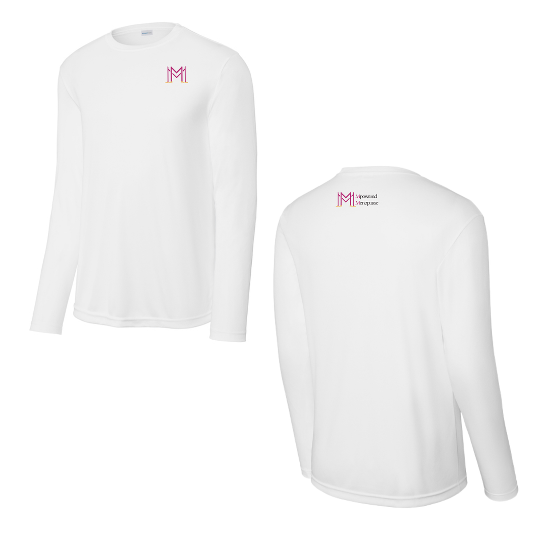 MPowered Menopause- Men's Performance Long Sleeve Tee (ST350LS)