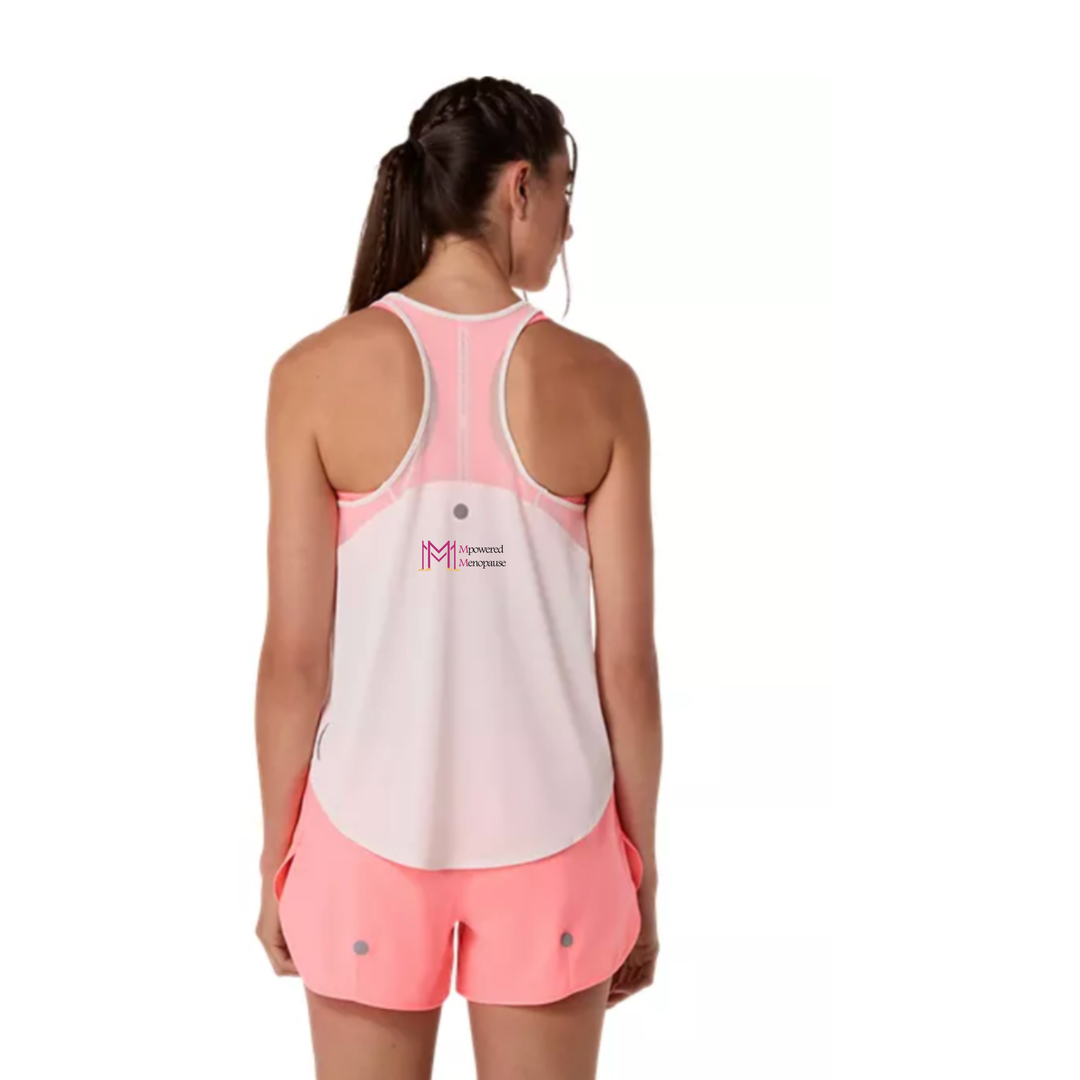 MPowered Menopause-ASICS Women's Road Tank - Cream (2012D370)