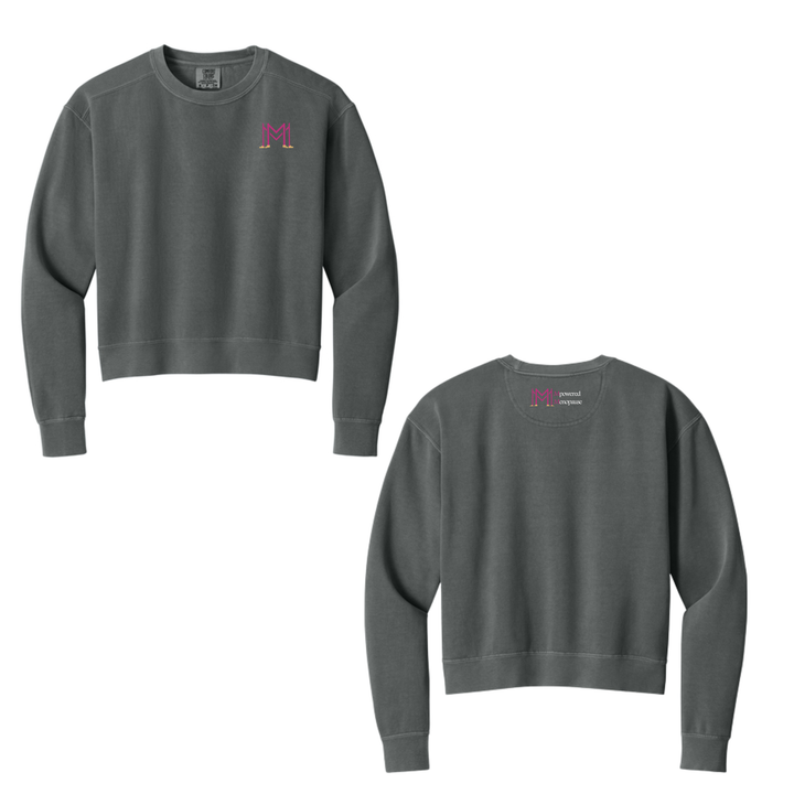 MPowered Menopause-Comfort Colors® Women’s Mid-Length Crewneck Sweatshirt (1566L)