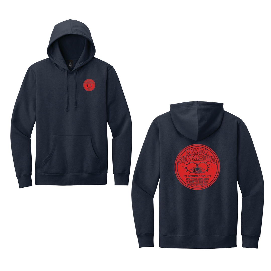 MVADA Superbowl - The RH Collection - "Lounge In" Unisex Fleece Hoodie (M069 LC, M070)