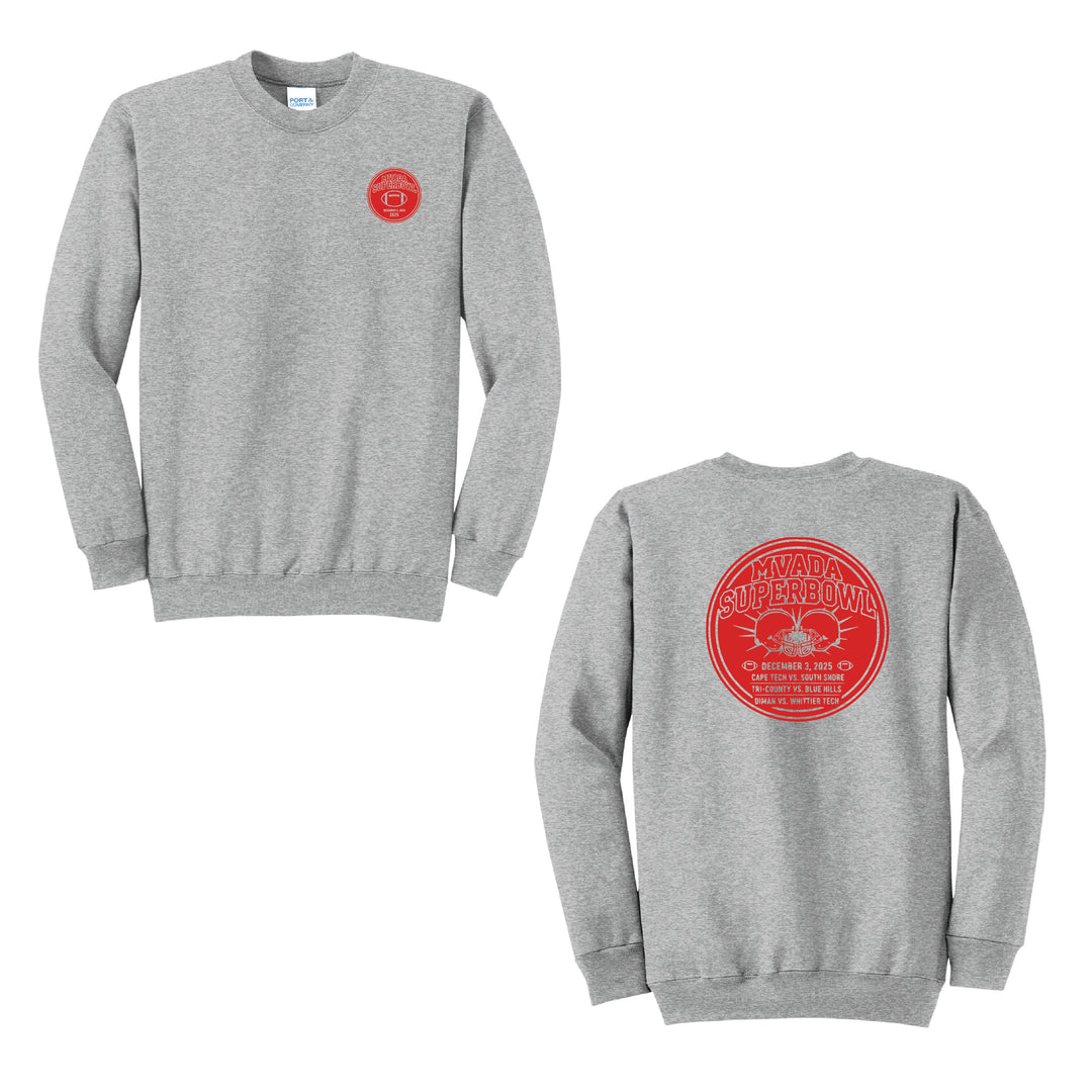 MVADA Superbowl - The RH Collection - "Live In" Adult Unisex Crewneck Sweatshirt  (M069 LC, M070)