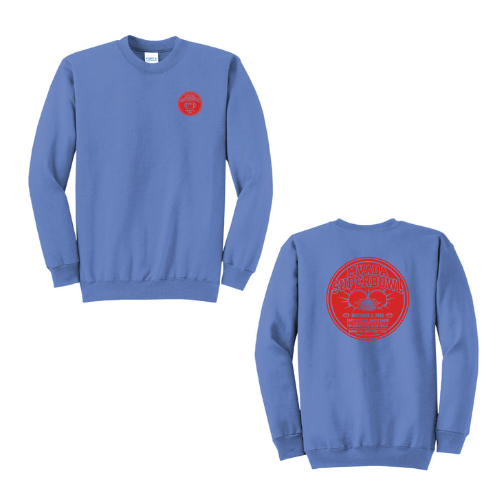MVADA Superbowl - The RH Collection - "Live In" Adult Unisex Crewneck Sweatshirt  (M069 LC, M070)