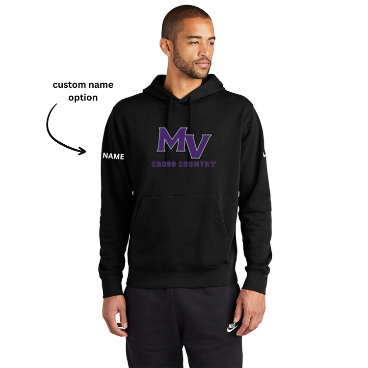 Sudadera con capucha y logo Nike Club Fleece Sleeve Cross Country de Martha's Vineyard (NKDR1499)