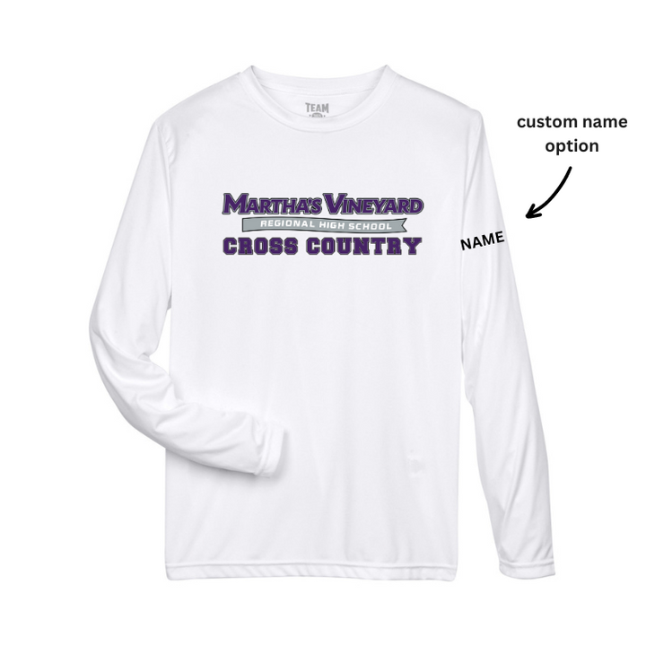 Marthas Vineyard Cross Country - Camiseta de manga larga de alto rendimiento para hombre (TT11L)