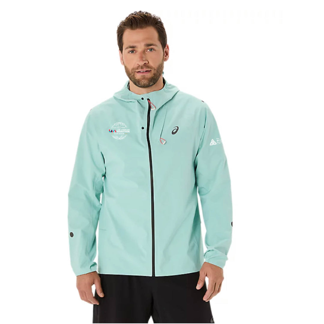 LA Marathon Finisher ASICS Men's Metarun Waterproof Jacket