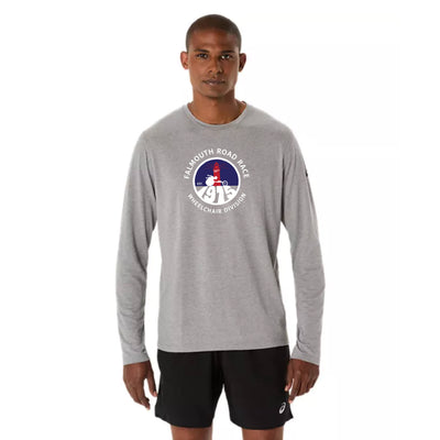 Falmouth Road Race 2025 - Camiseta ASICS PR LS Triblend para hombre (2011D378) (FRR-07)