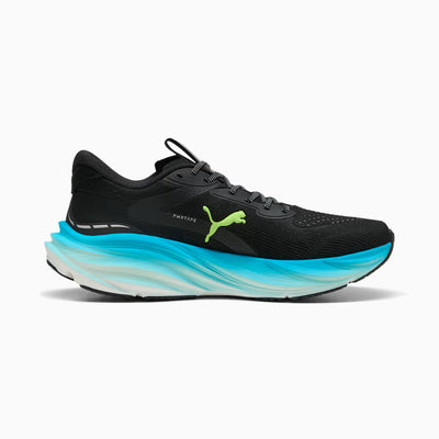 PUMA MAGNIFY NITRO 3 para hombre - PUMA NEGRO-AZUL VELOCIDAD