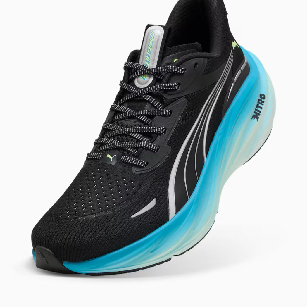 PUMA Mens MAGNIFY NITRO 3 - PUMA BLACK-SPEED BLUE