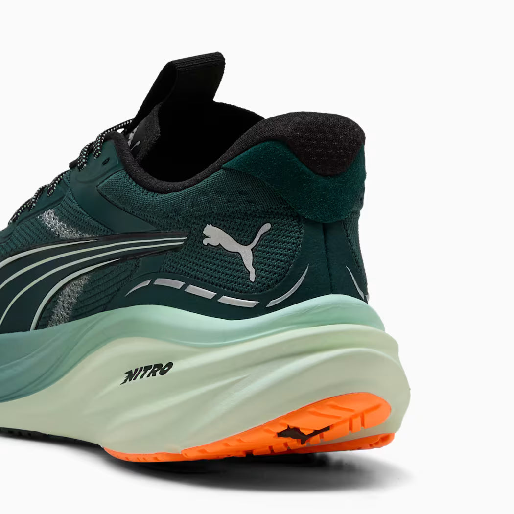 PUMA MAGNIFY NITRO 3 para hombre - TERRENO VERDE-FUEGO