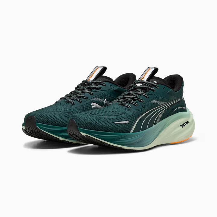 PUMA MAGNIFY NITRO 3 para hombre - TERRENO VERDE-FUEGO