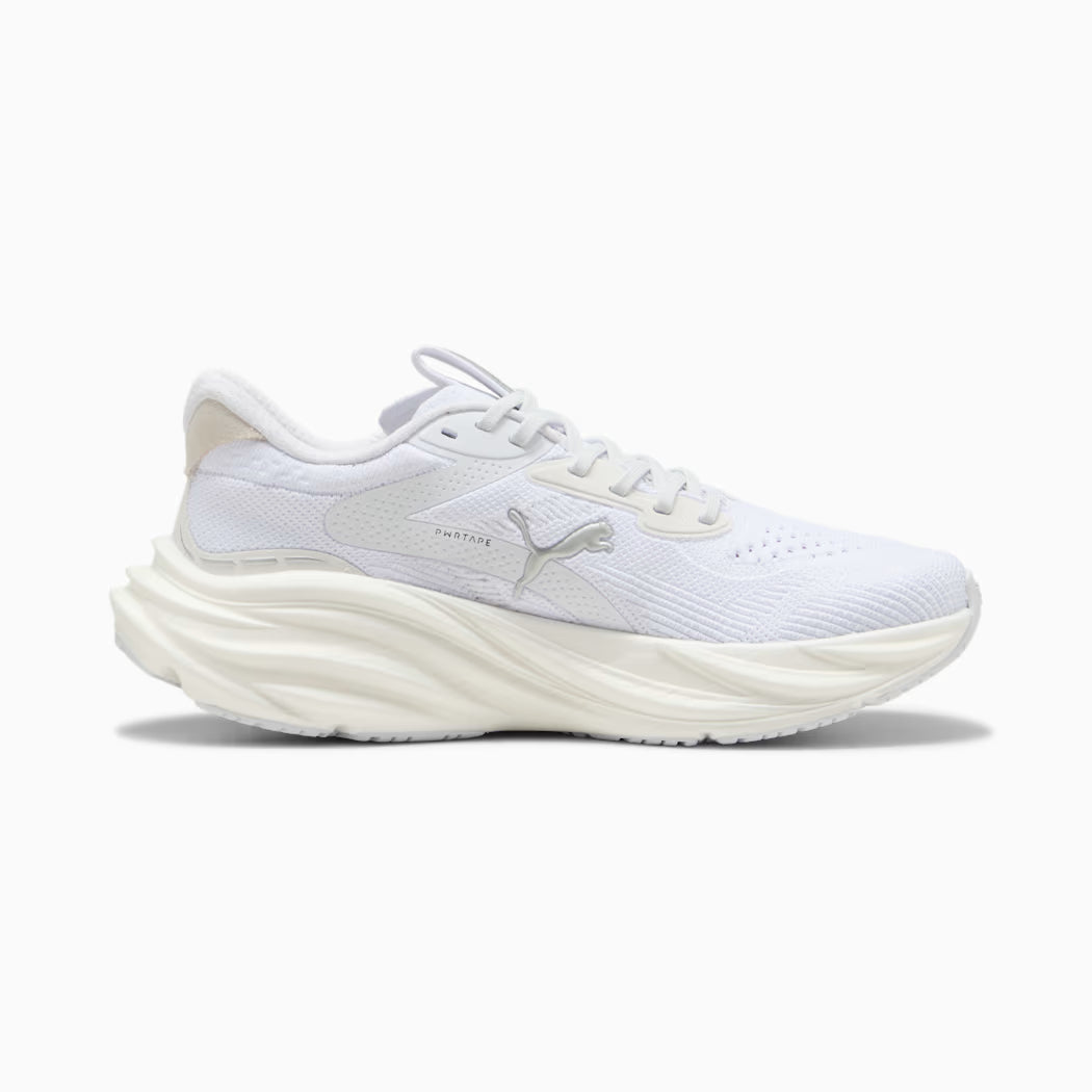 PUMA Womens MAGNIFY NITRO 3 - PUMA WHITE-PUMA SILVER