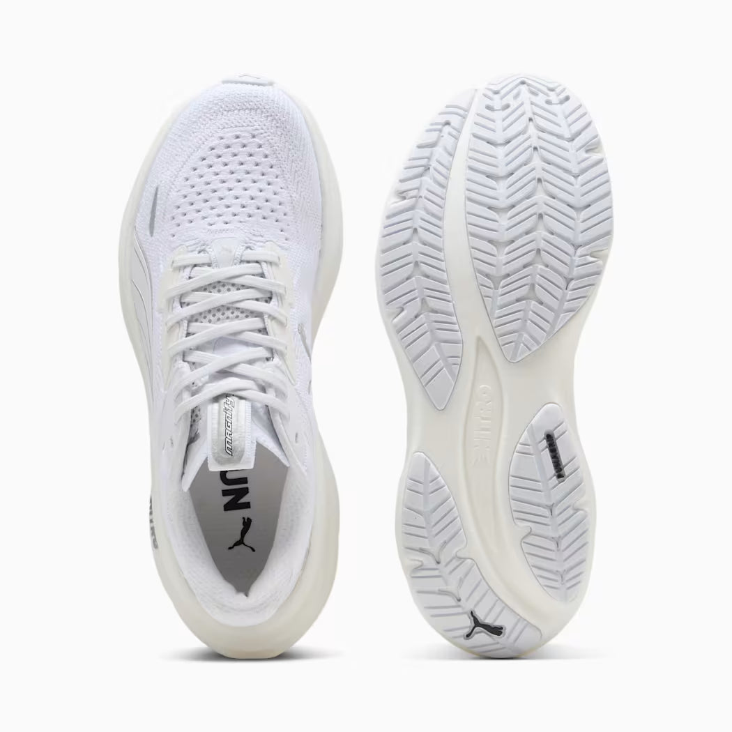 PUMA Womens MAGNIFY NITRO 3 - PUMA WHITE-PUMA SILVER