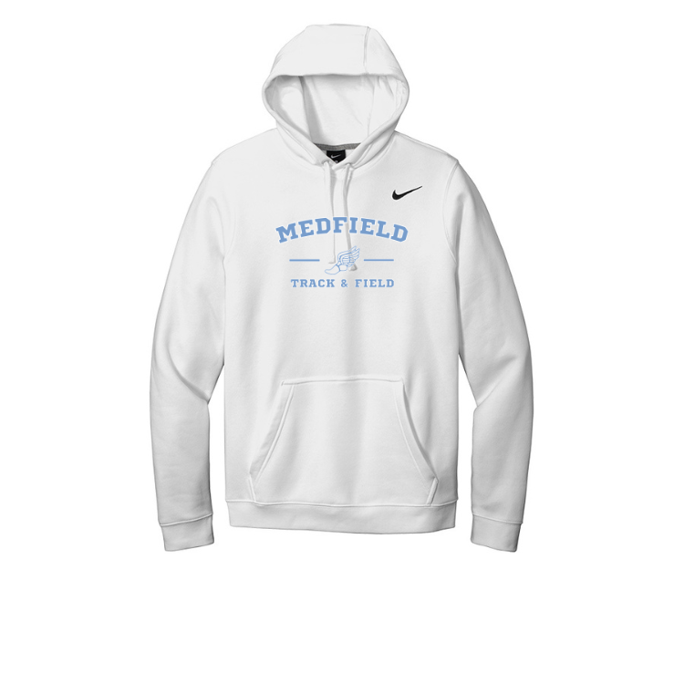 Medfield Track & Field - Nike Club Fleece Pullover Hoodie - CJ1611