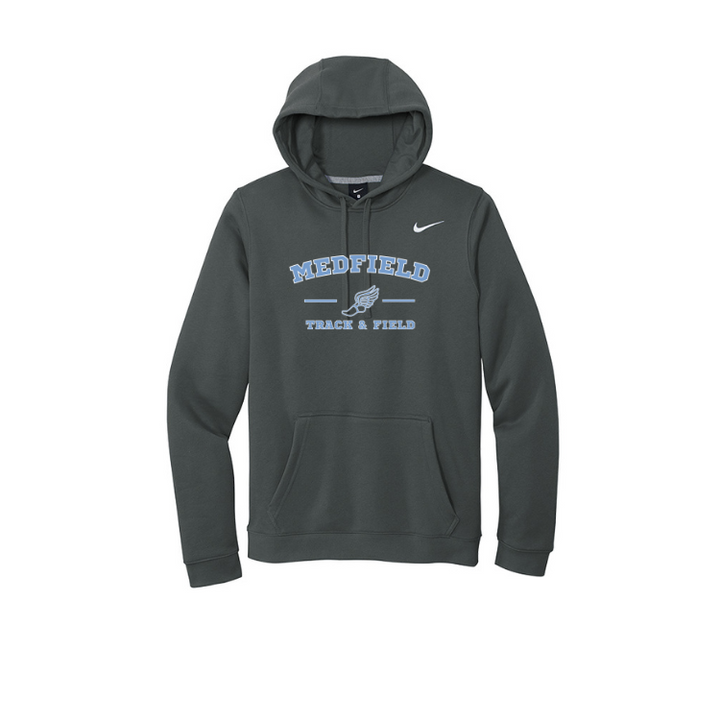 Medfield Track & Field - Nike Club Fleece Pullover Hoodie - CJ1611