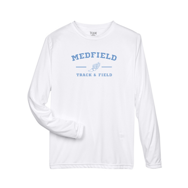 Camiseta de manga larga de rendimiento Zone para hombre de Medfield Track &amp; Field (TT11L)