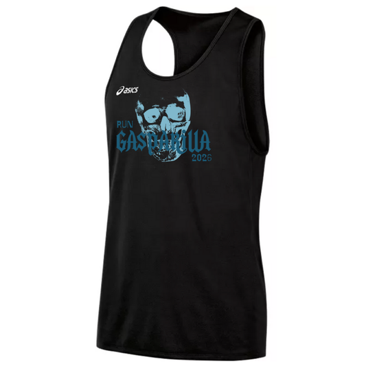 Gasparilla 2026 - Asics Men's Rival II Singlet Black (TF3085) (GAS-07)