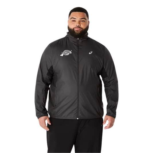 Gasparilla 2026 - ASICS Men's Silver Jacket Black (2011D235) (GAS-27)