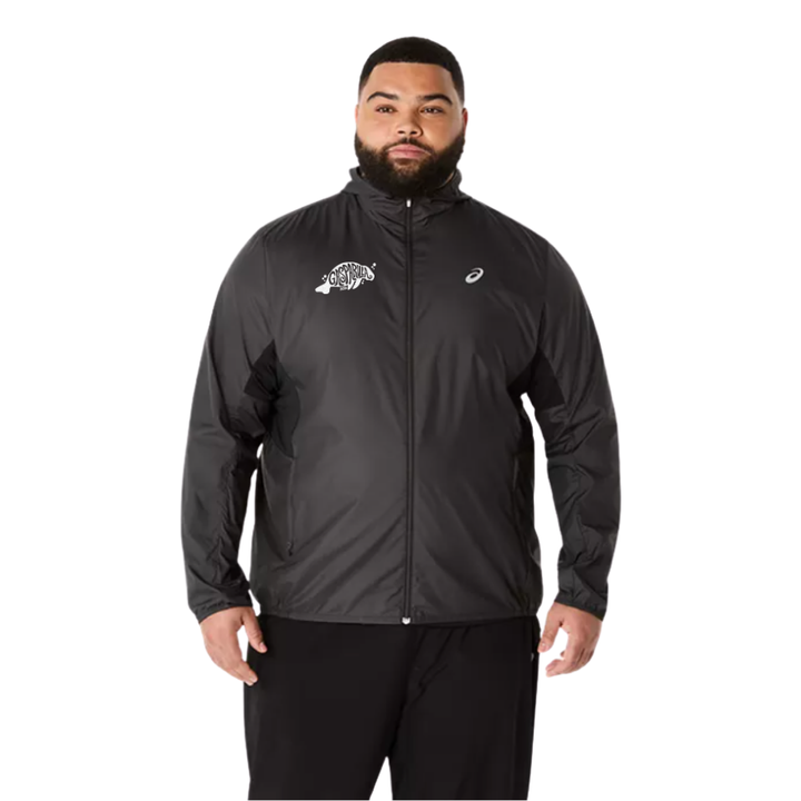 Gasparilla 2026 - ASICS Men's Silver Jacket Black (2011D235) (GAS-27)