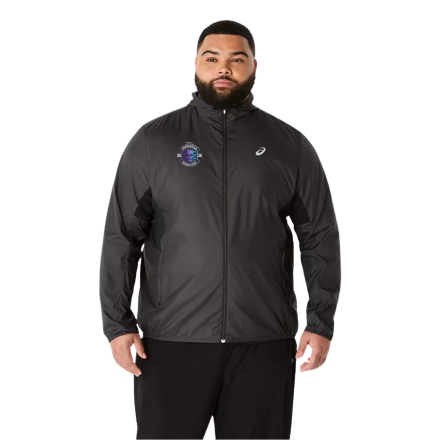 Gasparilla 2026 - ASICS Men's Silver Jacket Black (2011D235) (GAS-28)