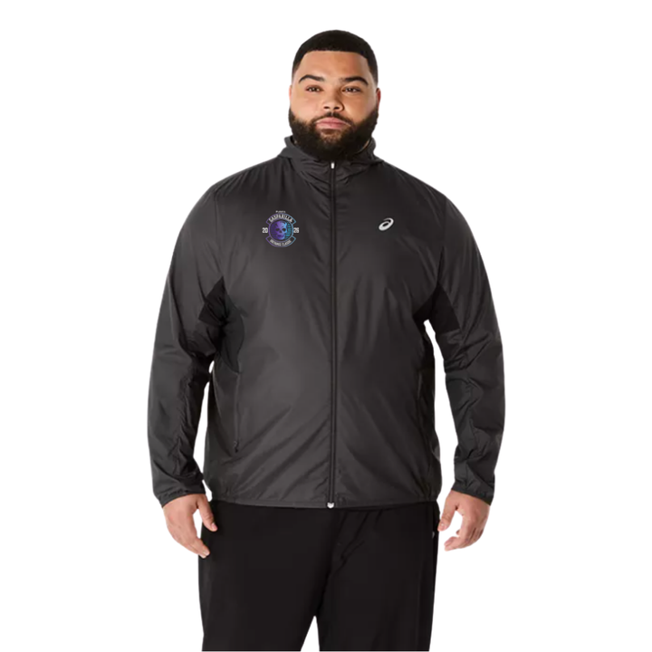 Gasparilla 2026 - ASICS Men's Silver Jacket Black (2011D235) (GAS-28)