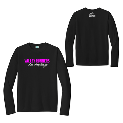Camiseta deportiva unisex de manga larga para adultos "Run In" de Valley Runners LA x Maratón de Los Ángeles (copia)