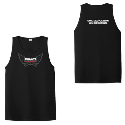 Impact Running Club - Camiseta de tirantes para competición masculina (ST356)