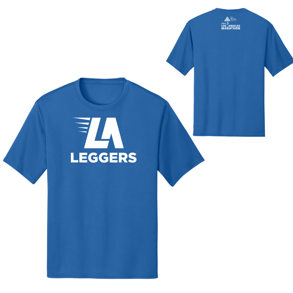 LA Leggers - Camiseta deportiva unisex para adultos "Run In"