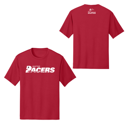 Whittier Pacers Run Club x Los Angeles Marathon - Camiseta deportiva unisex para adultos "Run In"