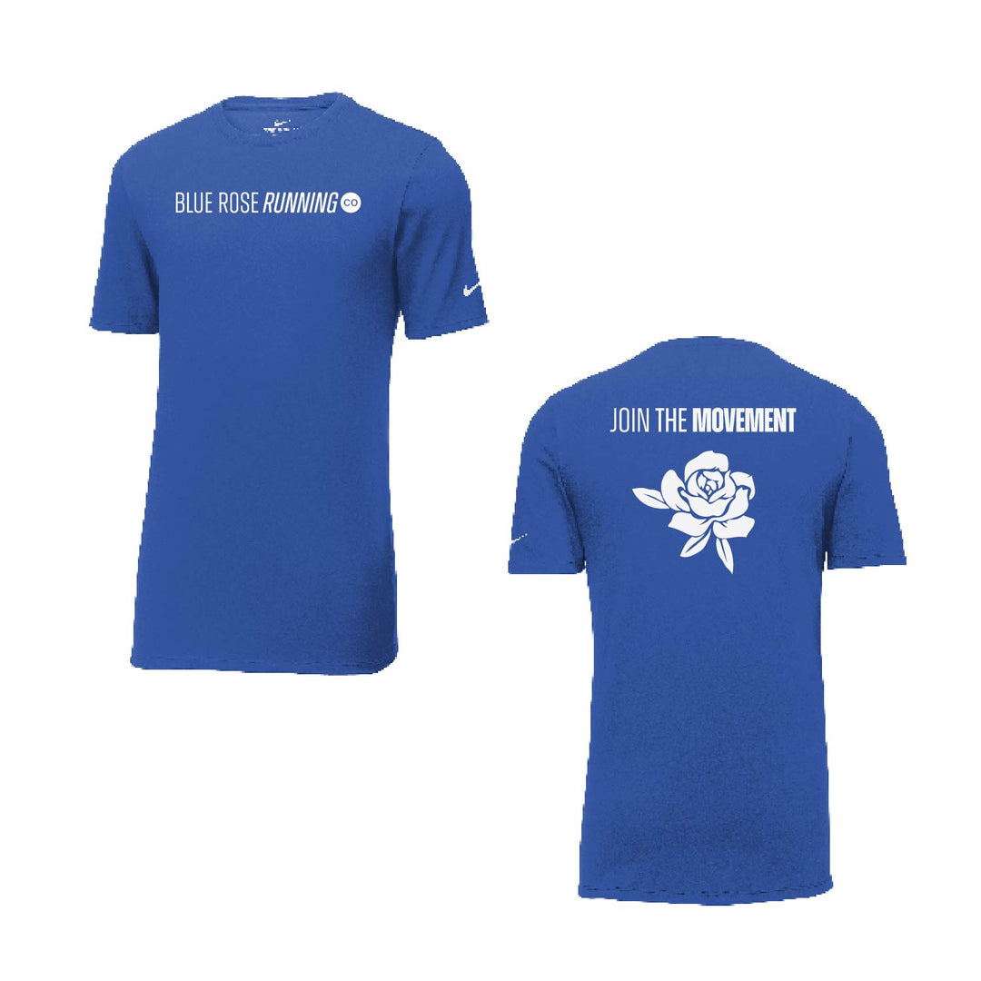 Blue Rose Running - Nike Dri FIT Cotton/Poly Tee (NKBQ5231)